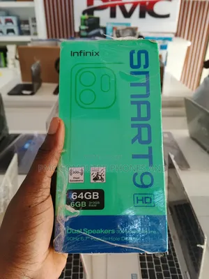 New Infinix Smart 9 64 GB Black