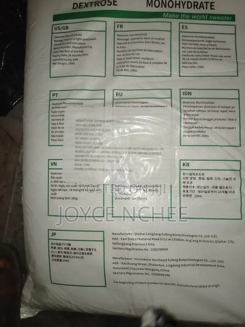 Dextrose Monohydrate