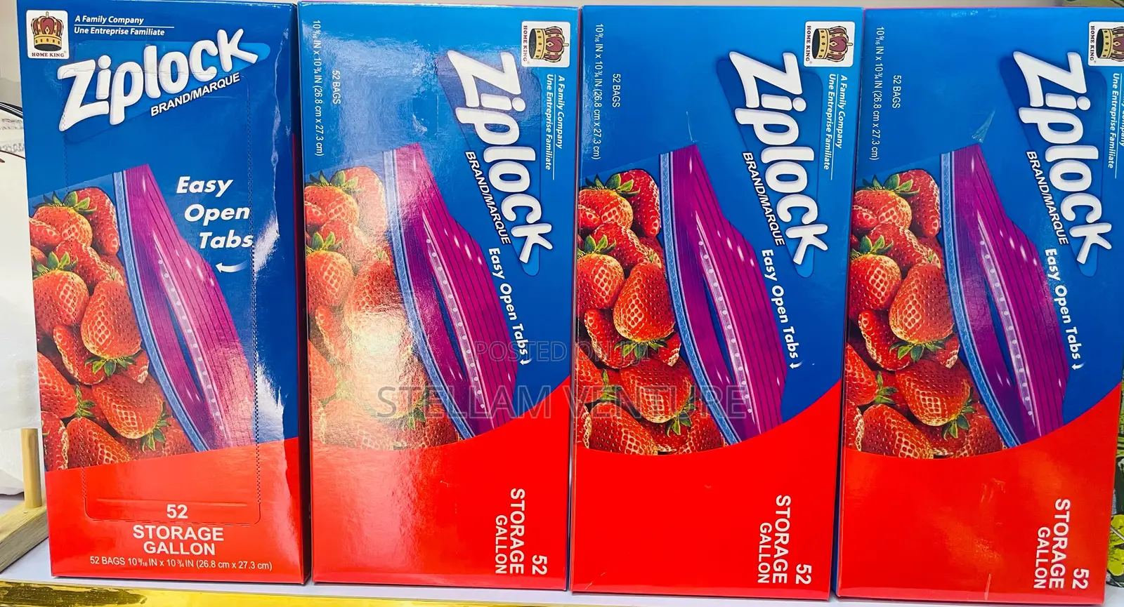 52 PCS Ziplock Bag