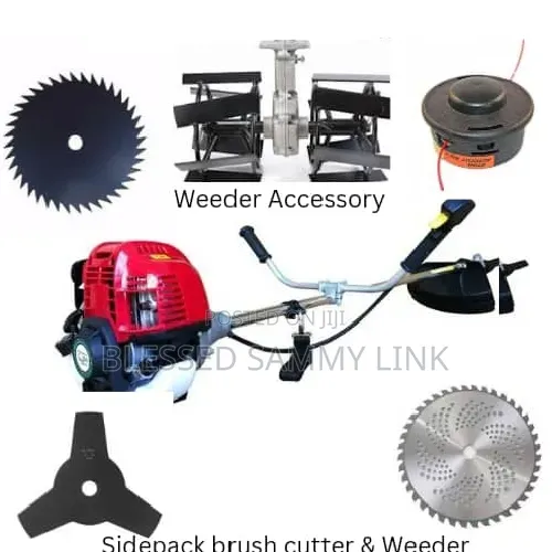 Sidepack Brush Cutter With Weeder Head