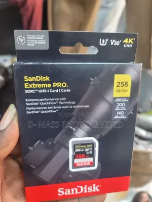 Extreme Pro 256gb Sandisk Memory
