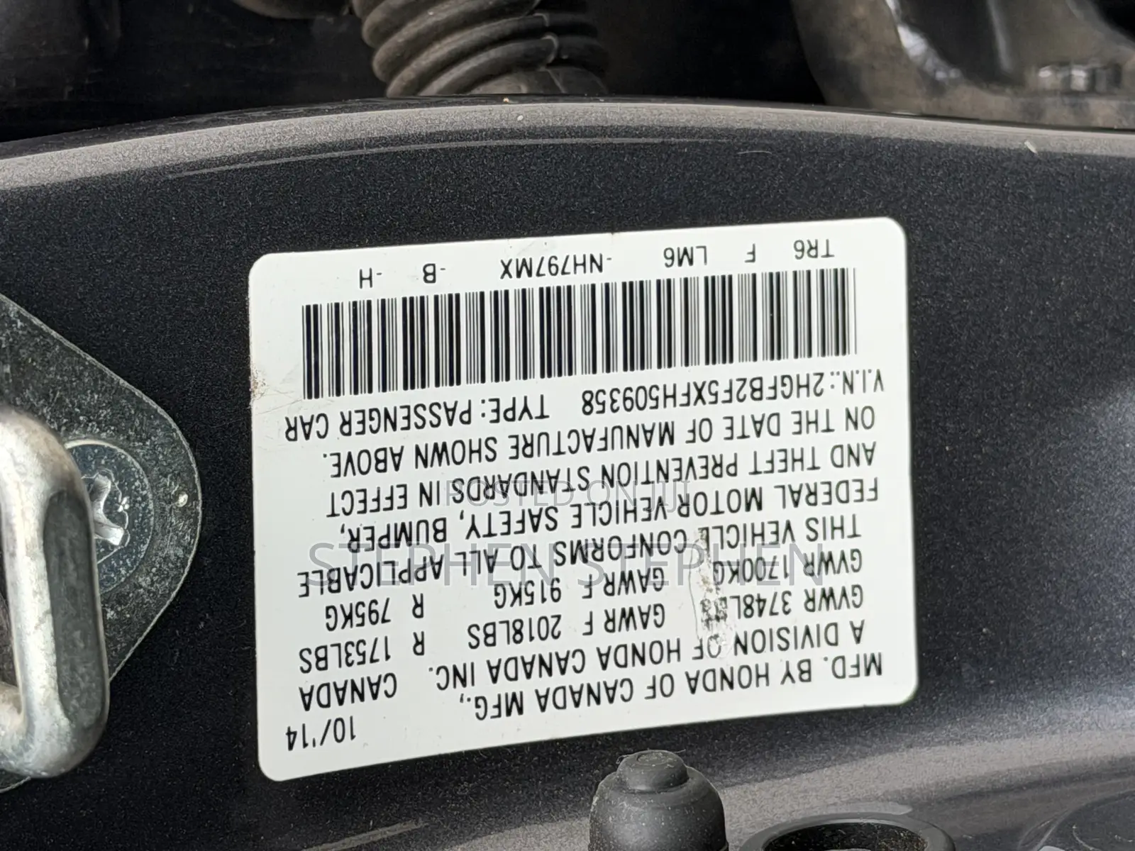 Honda Civic 2014 Gray