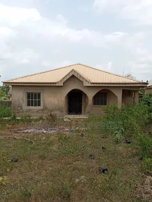 4 Bedroom Carcass Bungalow in Igbogbo Ikorodu for Sale
