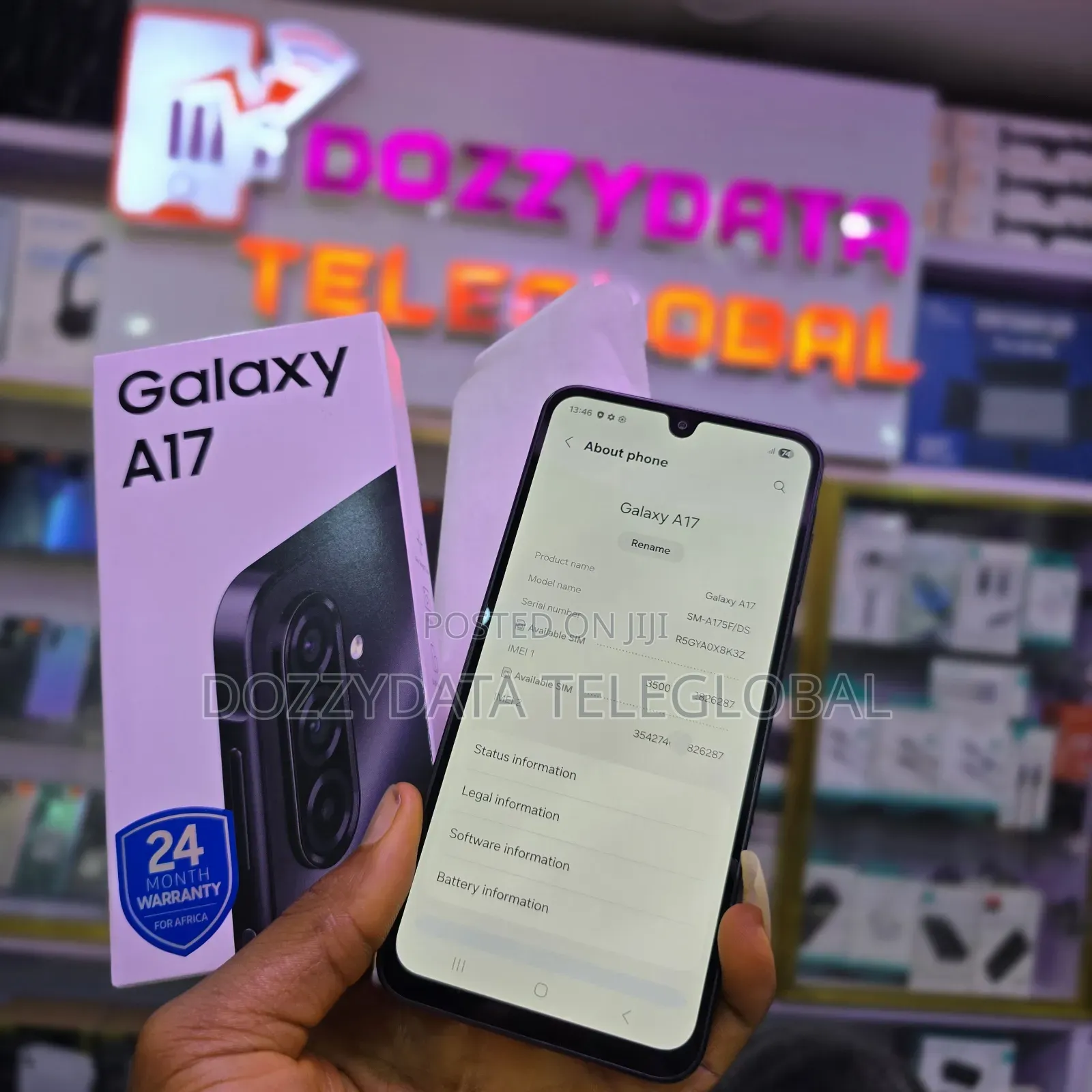 Samsung Galaxy A17 128 GB Black