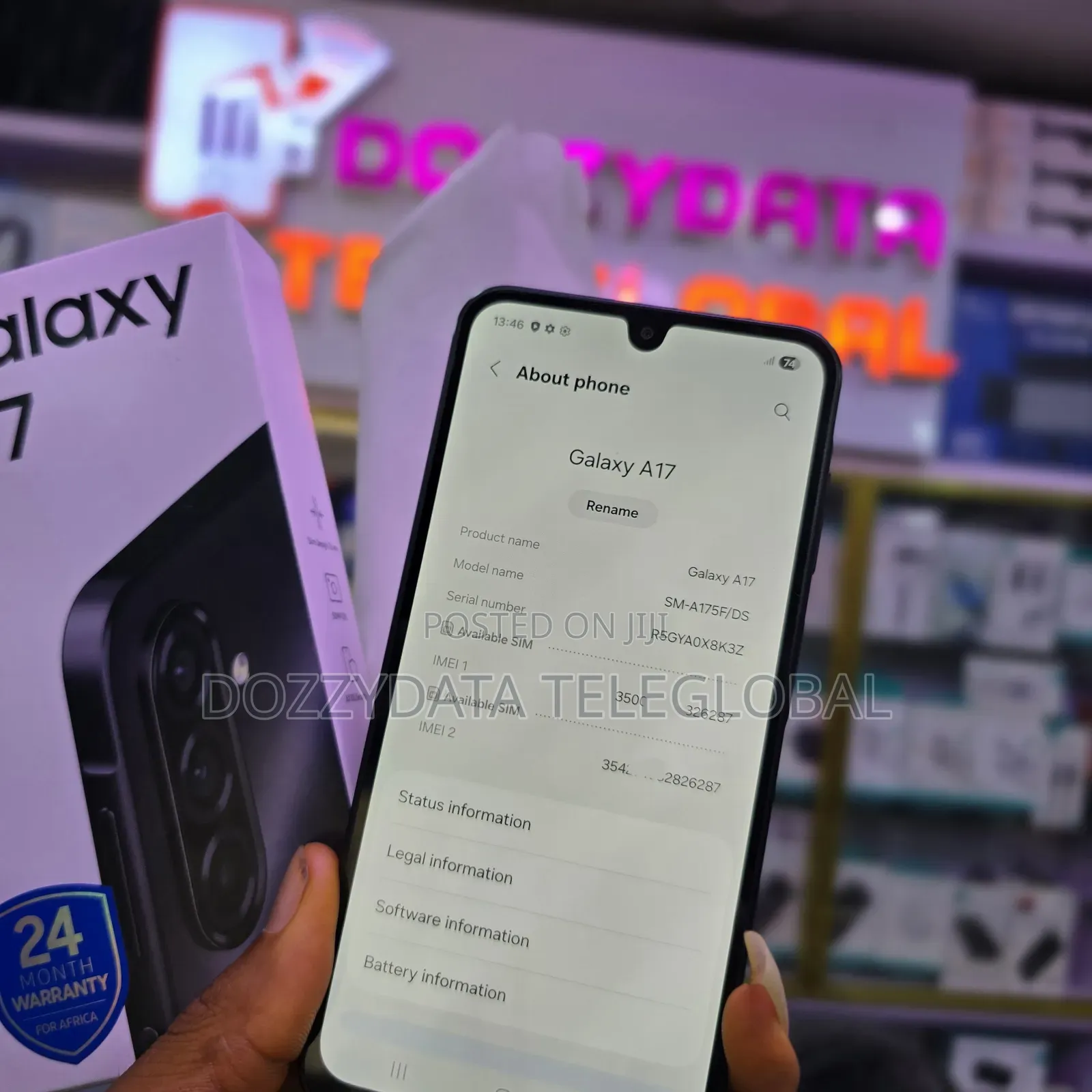 Samsung Galaxy A17 128 GB Black