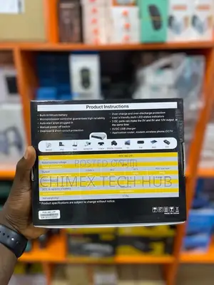 Ske Smart Key Energy Poe-36e-LFP Mini Dc Ups Multifunctional Network