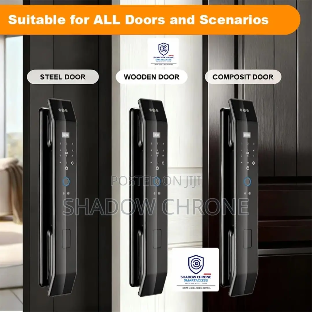 Touchscreen Smart Door Lock – Elegant Secure