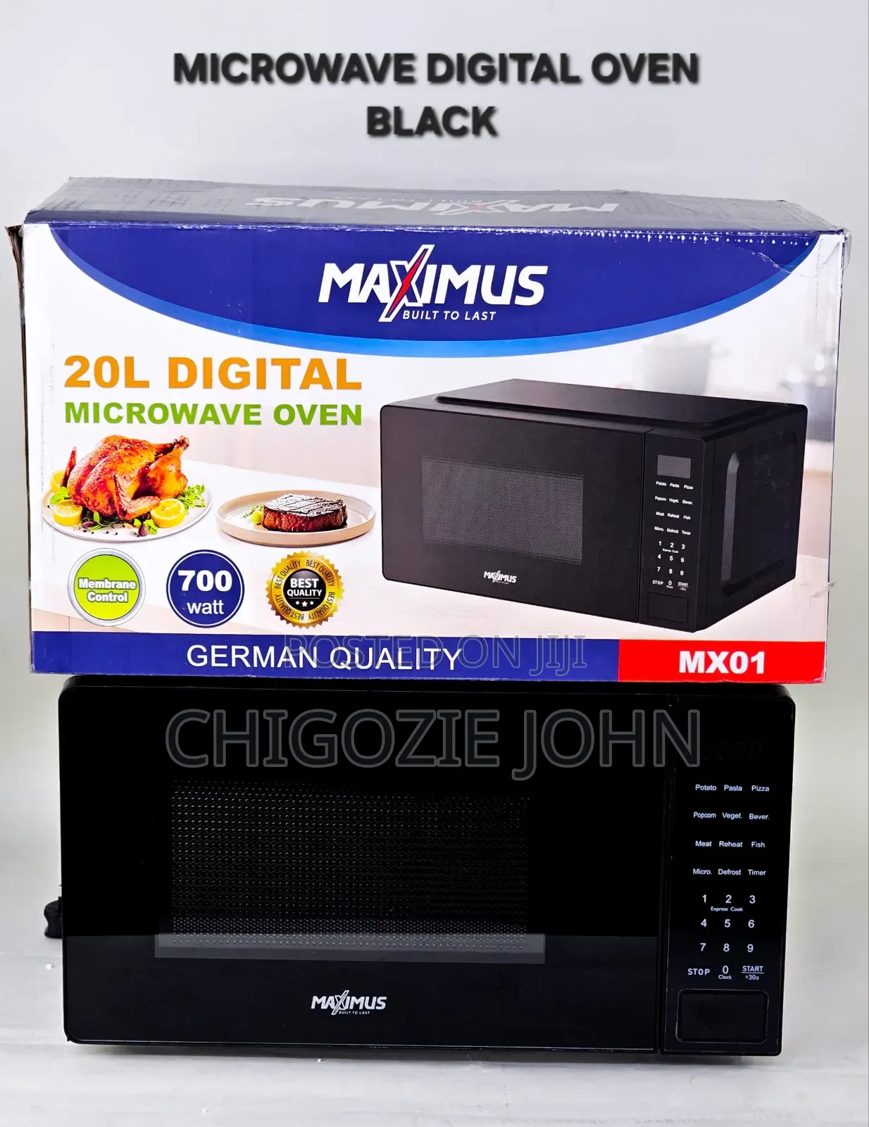 20l Digital Microwave – German Quality