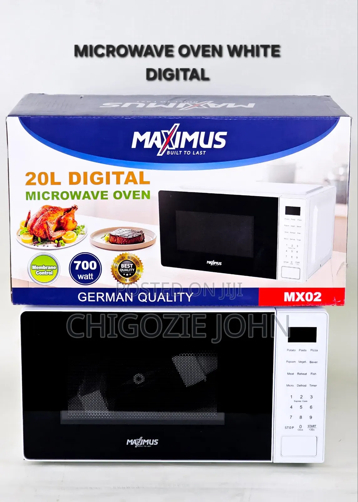 20l Digital Microwave – German Quality