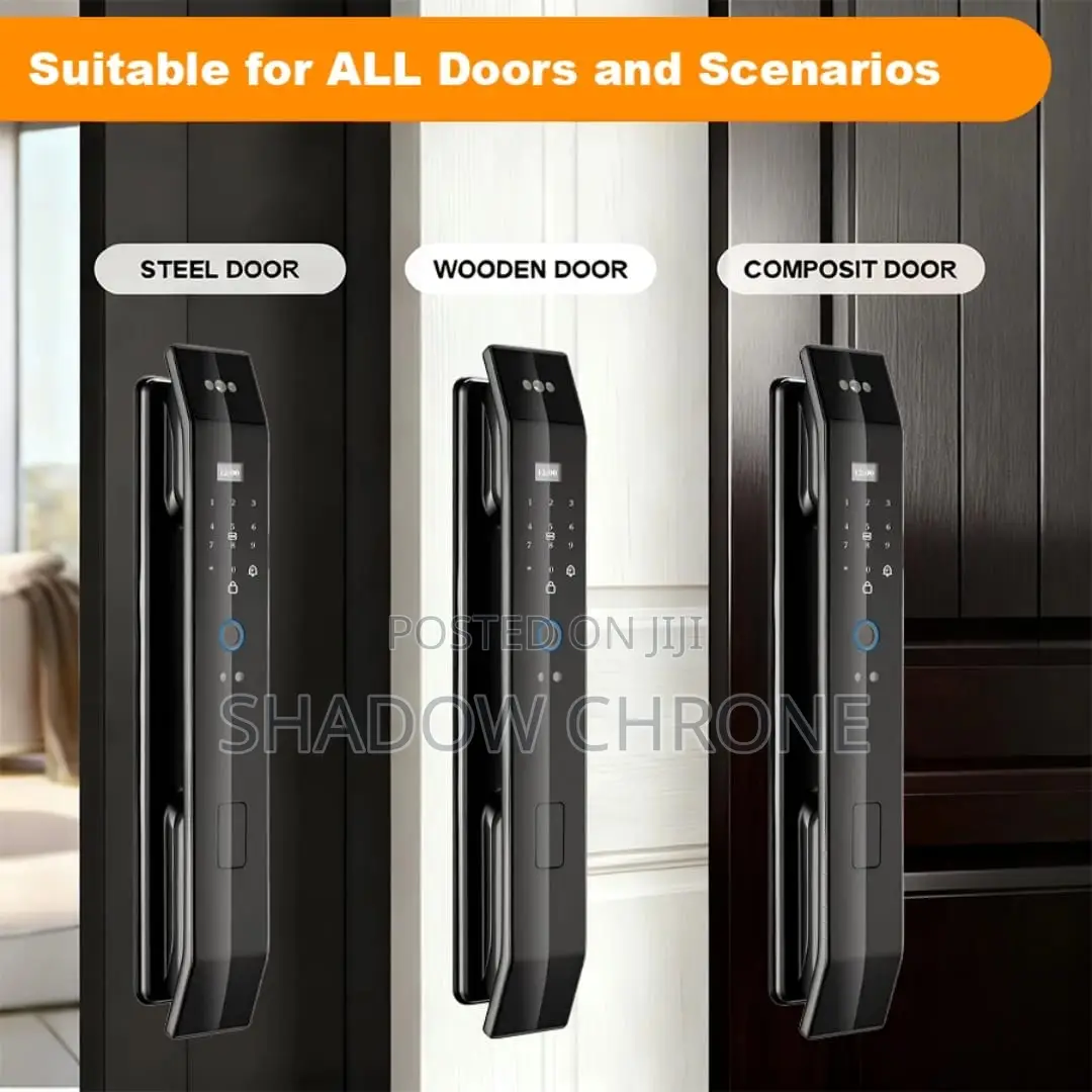 Smart Door Lock With Multi-Bolt Protection System