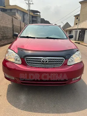 Toyota Corolla 2004 Red