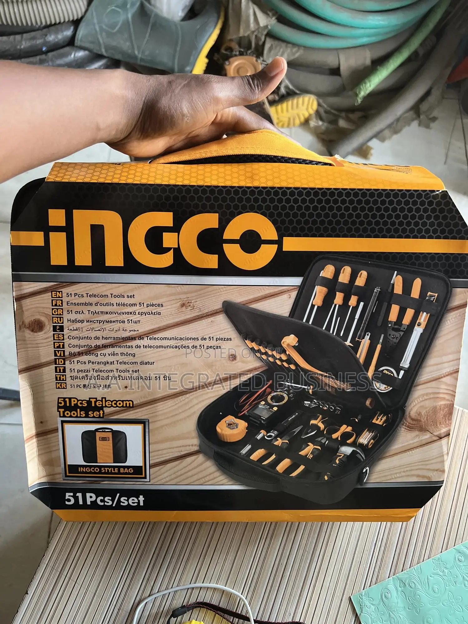 51pcs Telecom Tools Set