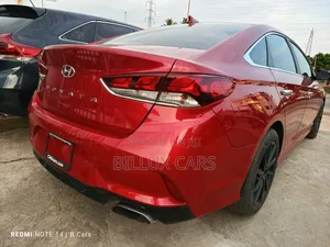 Hyundai Sonata 2018 Red