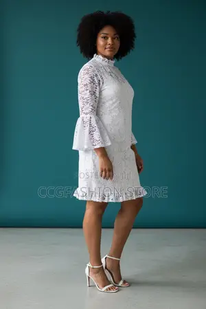 White Lace Gown