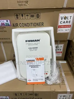 Fireman Wall Mounted Stabilizer- FVR 50000w