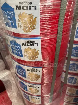 Lion Golden Single Core Pvc Copper Cable-100 Meters Made In Nigeria