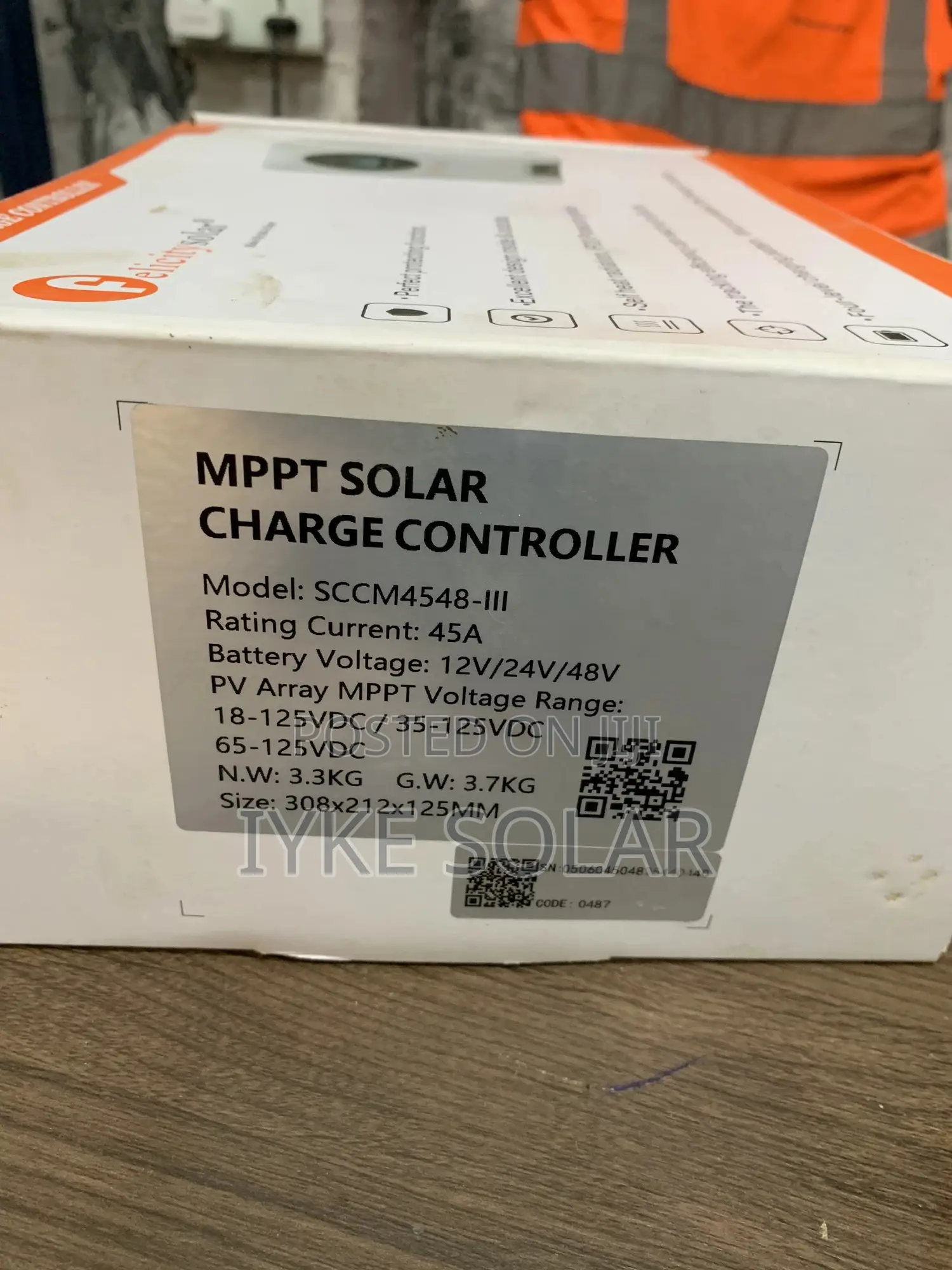 45ams/48v Felicity Charge Controller