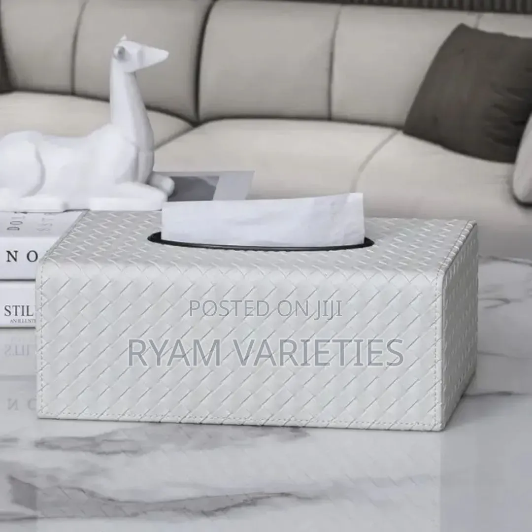 Luxury Custom Logo Tissue Box