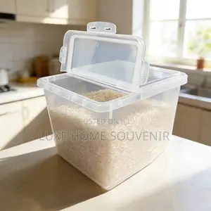 4 in 1 Airtight Rice Storage Container