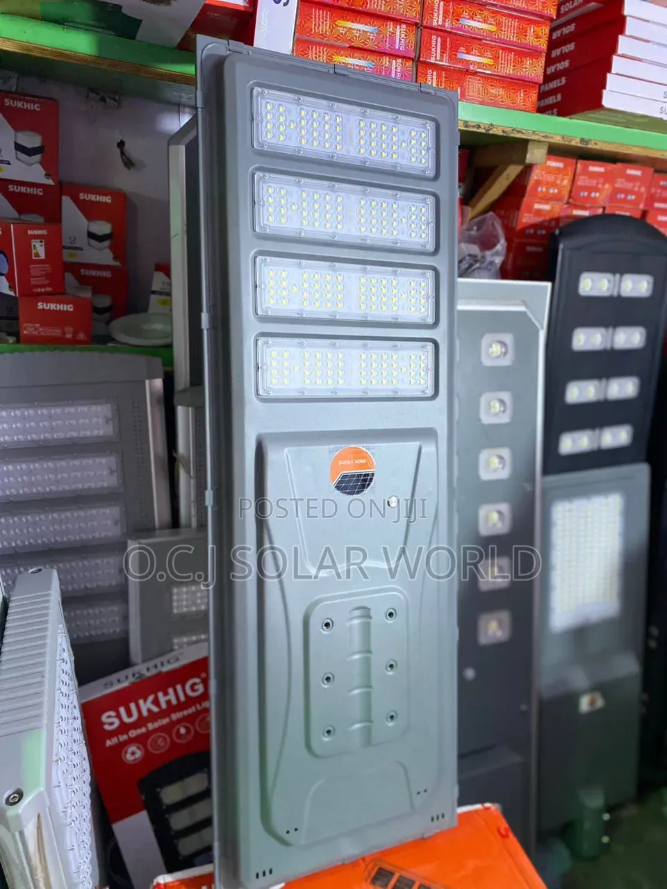 4 Eyes Solar Street Light 200watts