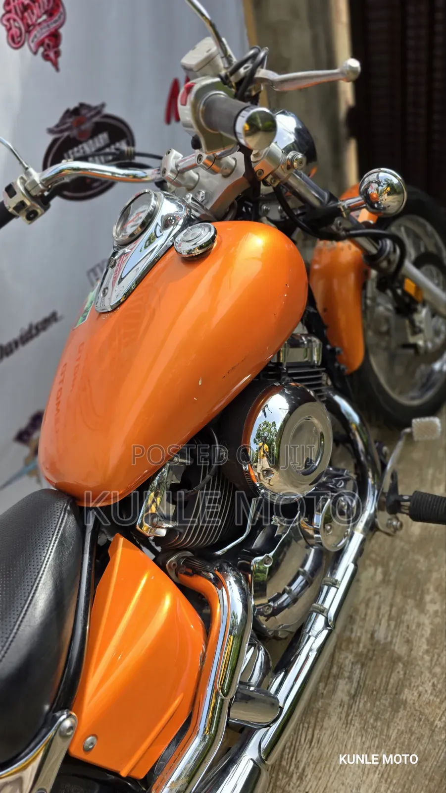 Yamaha V Max 2010 Orange