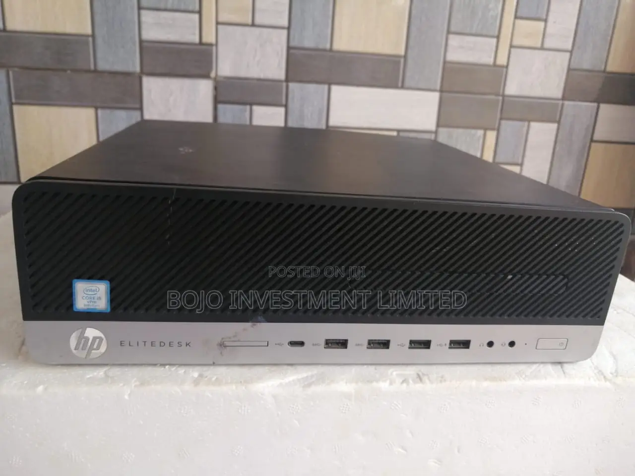 Desktop Computer HP EliteDesk 800 G4 8GB Intel Core i5 SSD 256GB