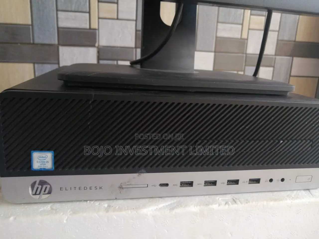 Desktop Computer HP EliteDesk 800 G4 8GB Intel Core i5 SSD 256GB