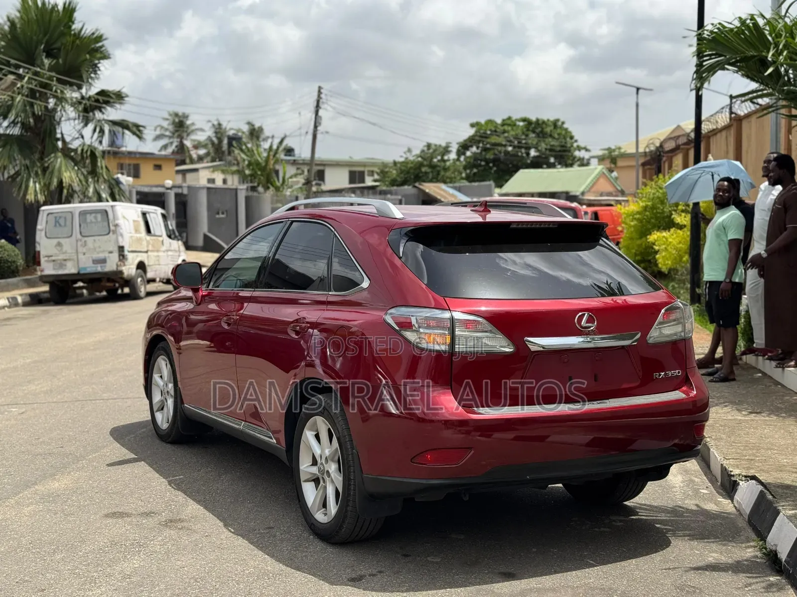 Lexus RX 350 2011 Red