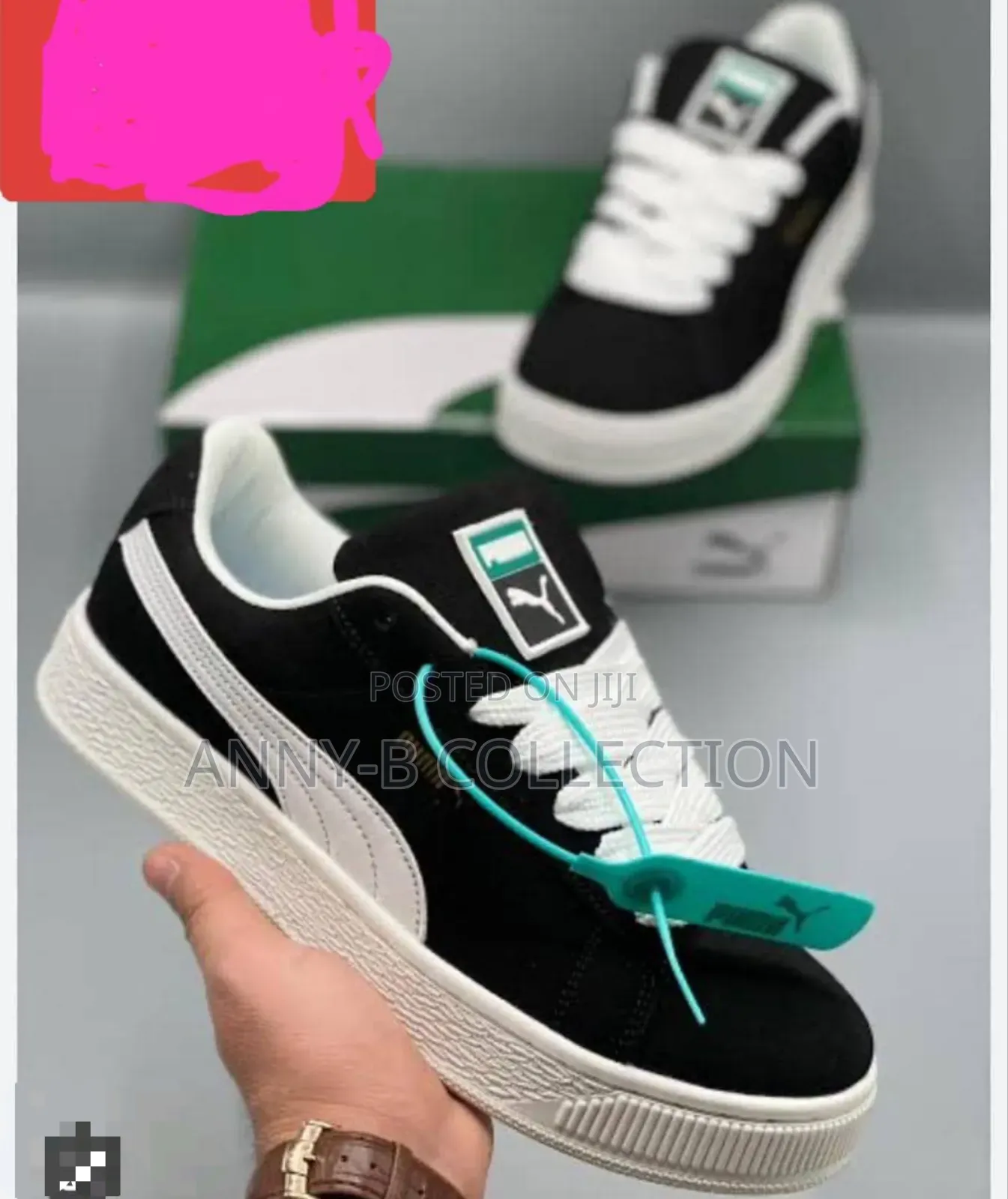 Quality Puma Black Sneakers