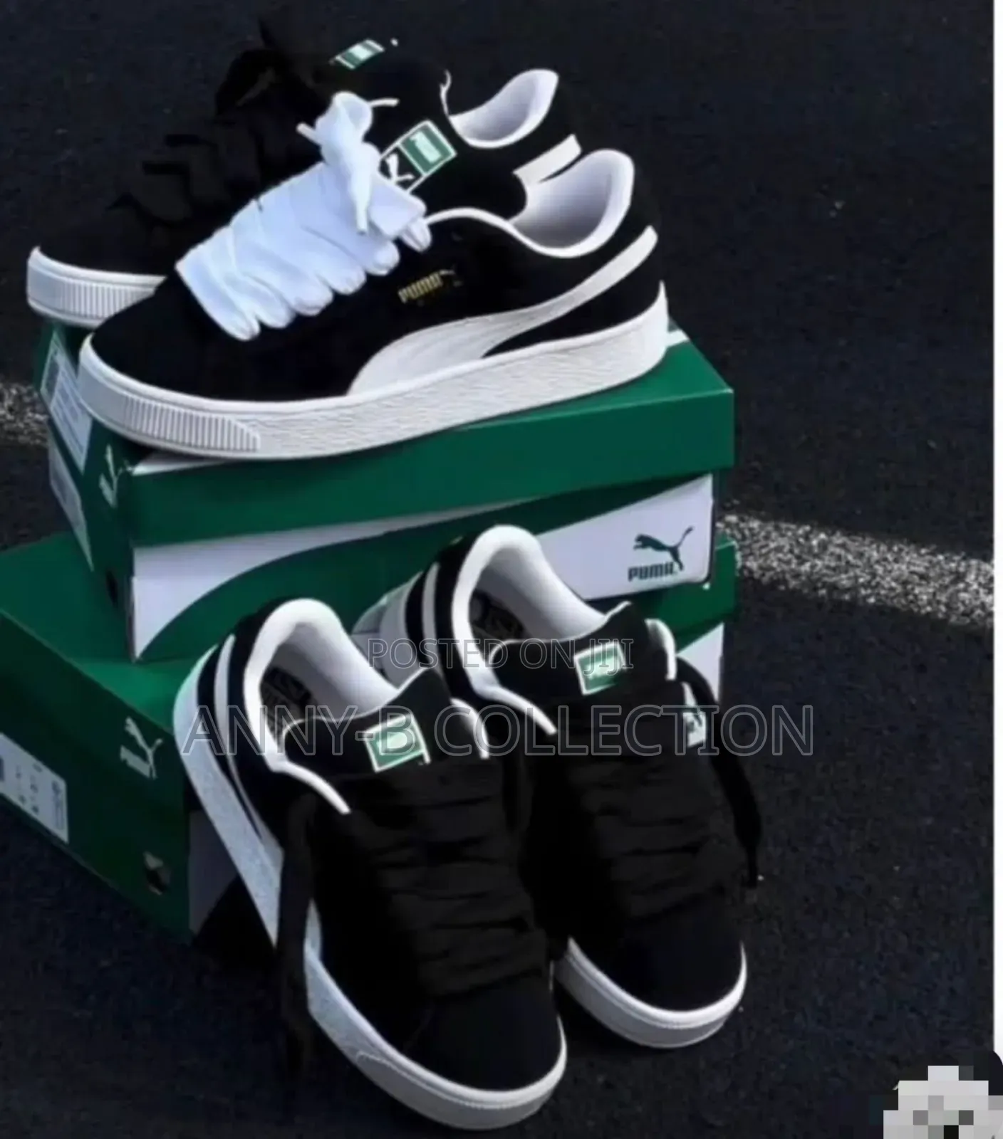 Quality Puma Black Sneakers