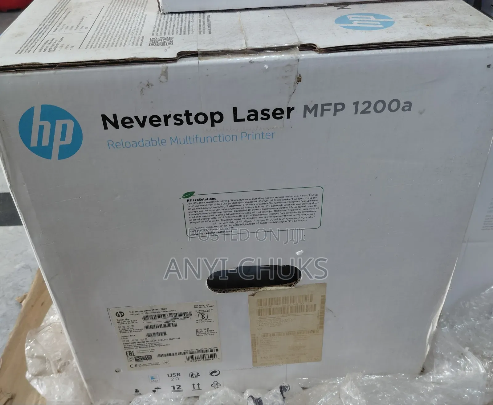 Hp Neverstop Laserjet MFP M1200a Printer