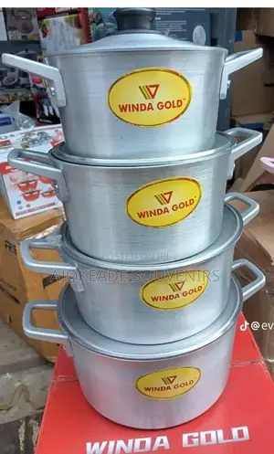 4pcs Aluminum Pot Set