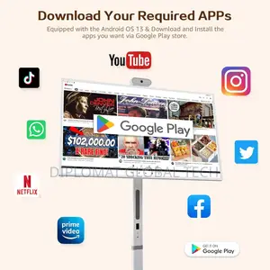 The Lion 32 Inch Android 13 Version Smart Touchscreen FHD Display Buil
