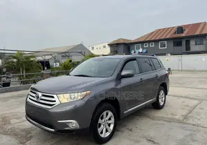 Toyota Highlander Limited 2012 Black