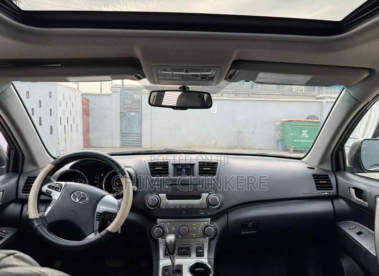 Toyota Highlander Limited 2012 Black
