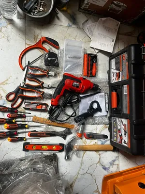 Tactix 66pcs Household Tool Set With 550w Impact Drill Box