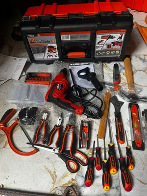 Tactix 66pcs Household Tool Set With 550w Impact Drill Box