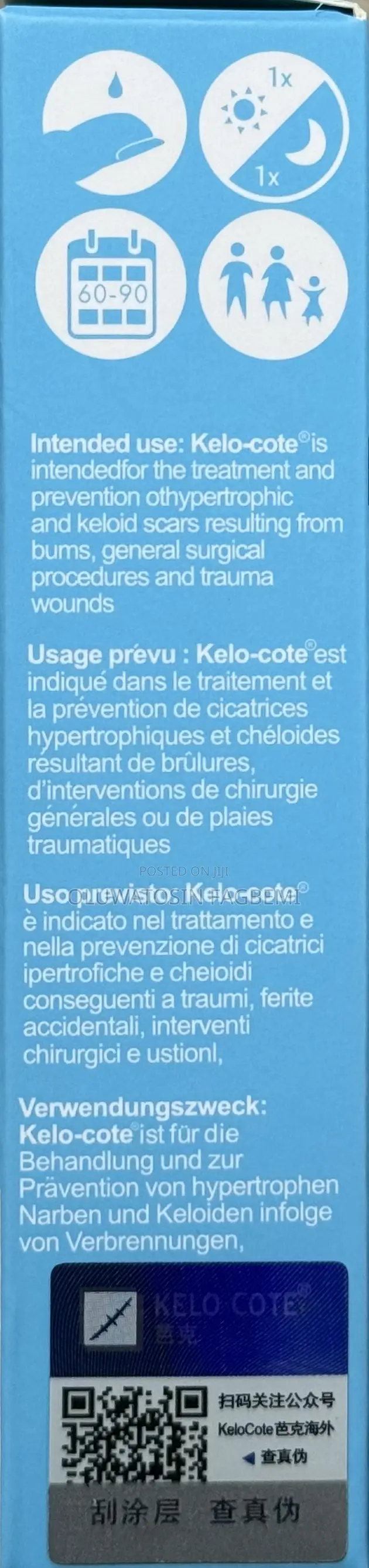Original Kelo.Cote Silicone Gel