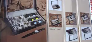 Luxury Watch Sunglasses Organizer Box (Multi-compartment Storage Case)
