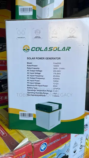 Colasolar Generator Power Station Cola2000