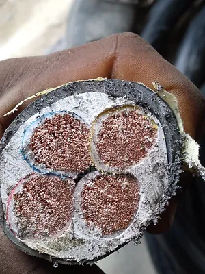 120mm 4core Full Guage Flexible Cable
