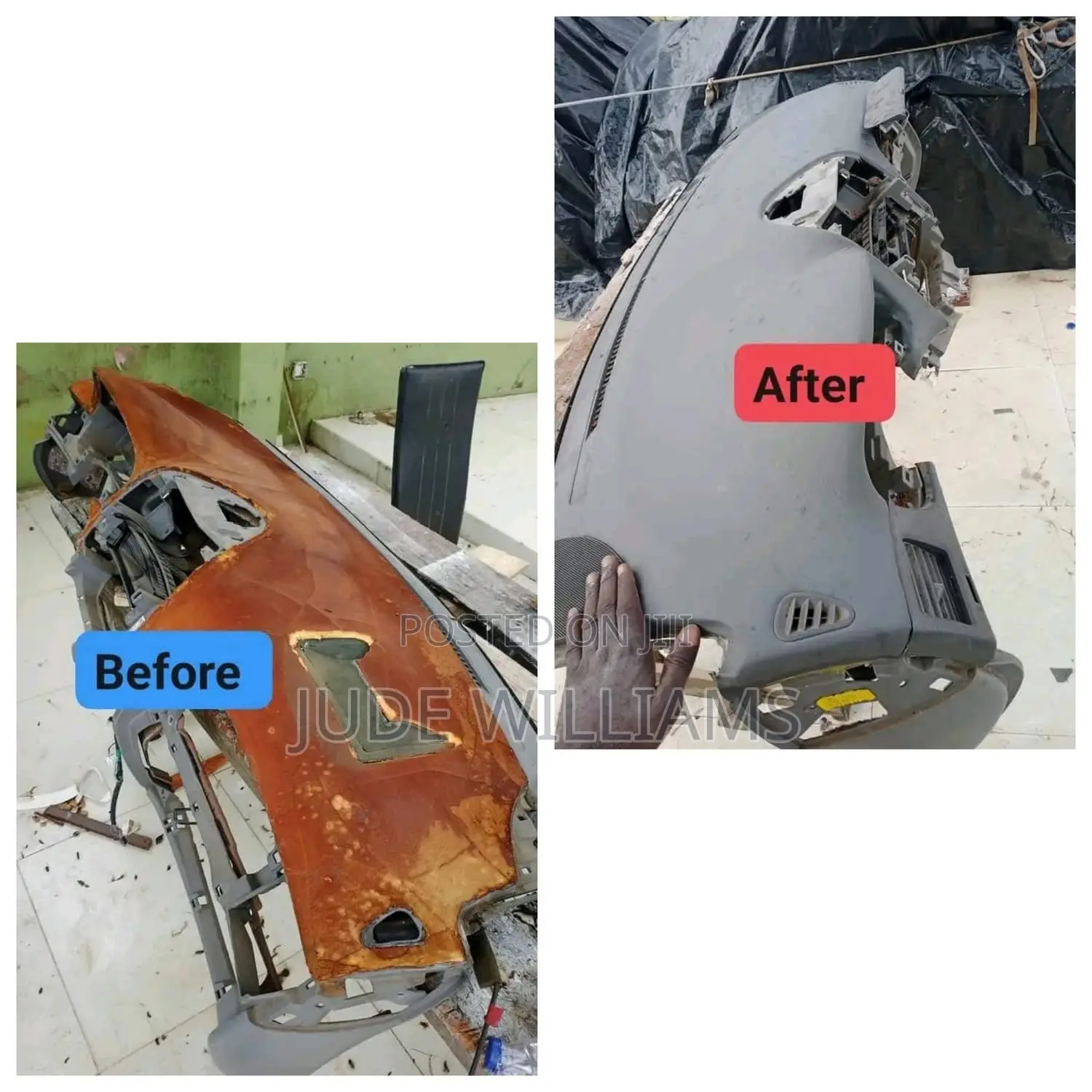 Dashboad Wrapping and Interior Design
