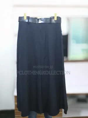 Navy Blue Flip Skirt