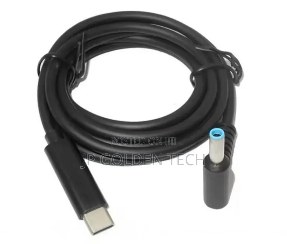 Usb-C to 4.5mm X 3.0mm (Blue Tip) Laptop Charging Cable