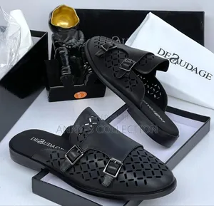 Luxury Black Half Shoes for Men