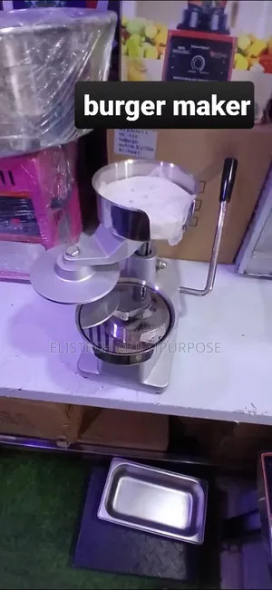 Professional 130mm Manual Hamburger Press - Heavy Duty Burger Maker