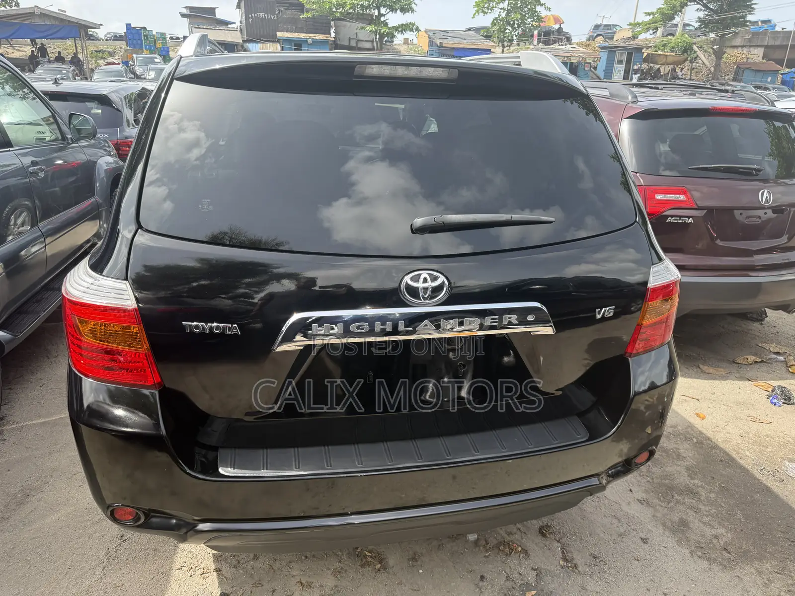 Toyota Highlander 2008 Black