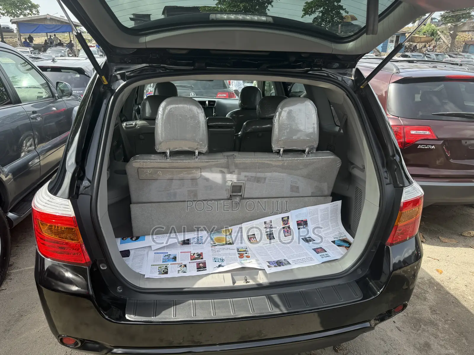 Toyota Highlander 2008 Black