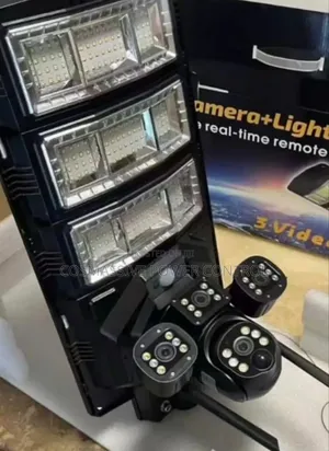 Camera + Lighting 2in1 Solar Street Light