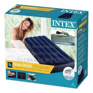 Intex Air Bed Mattress Single Size With Pump